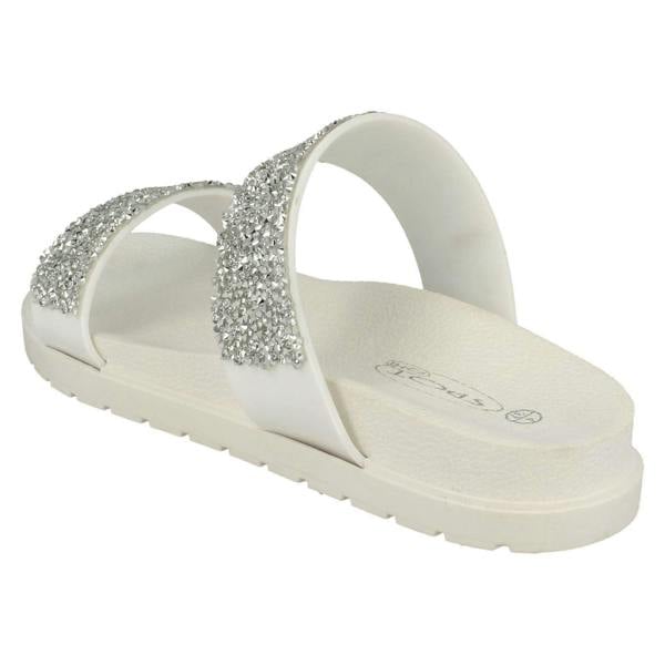 Spot On Ladies Spot On Slip On Sandals
