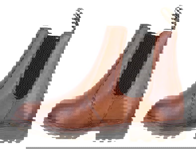 Catesby Mens Smart Casual Leather Dealer Chelsea Pull On Boots