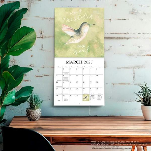 Faith Calendar 2027, Wall Calendars, Month To View, Lifestyle, Gift