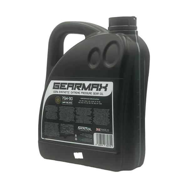 Syntol Gearmax 75W-90 Fully Synthetic Axle & Transmission Fluid API GL-4 GL-5