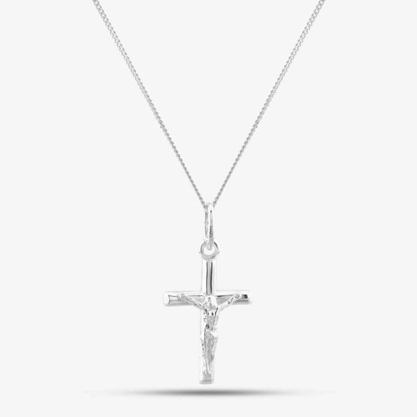 T. H. Baker Silver Crucifix Pendant 8-64-1683