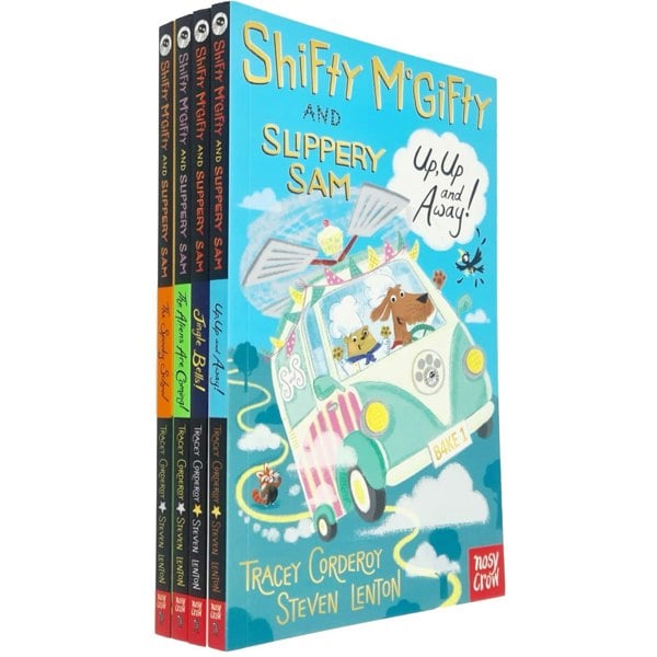 Shifty McGifty and Slippery Sam 4 Book Set By Tracey Corderoy Jingle Bells & more