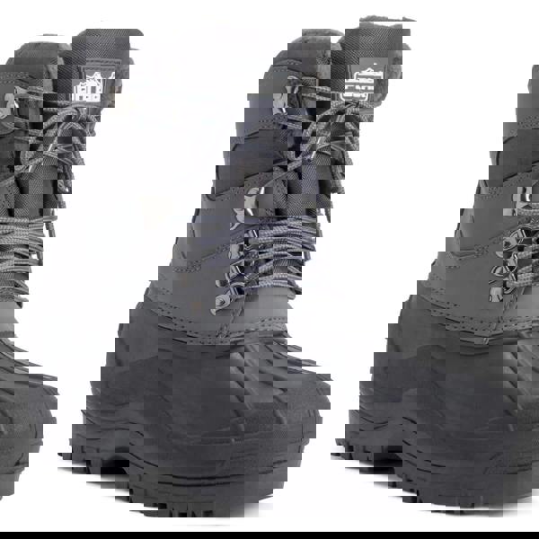 VIVA Polar Mens Snow Boots - Rubber Sole, Lace-Up Closure, Fleece Lined