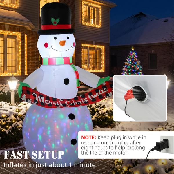 Inflatable Snowman