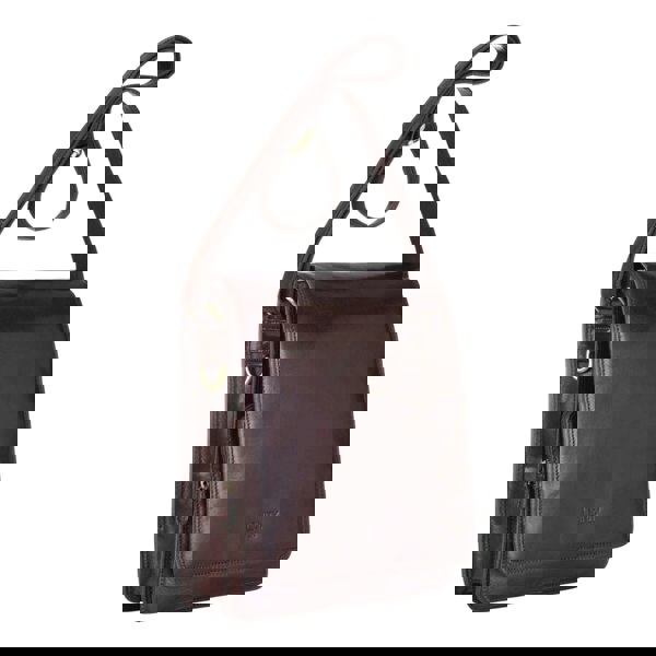 Infinity Leather Ranger - Genuine Leather Crossbody Messenger Bag