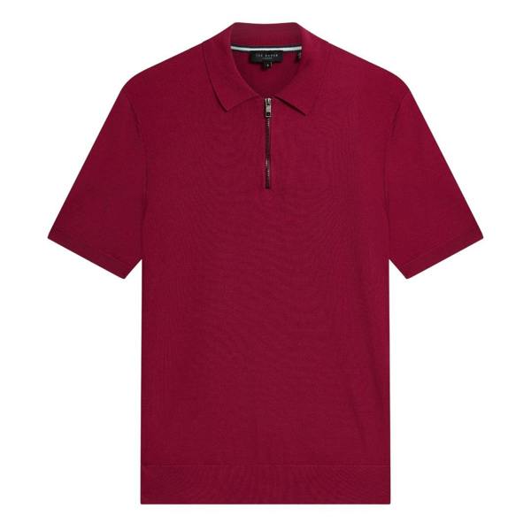 Ted Baker MMK DALDIN SS Rayon Zip Polo 4