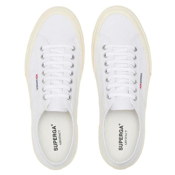 Superga Unisex Adult 2750 OG Trainers - White/Off White - 