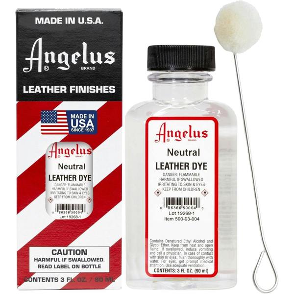 Angelus Leather Dye - Permanent Deep Penetrating Colour Change 3oz
