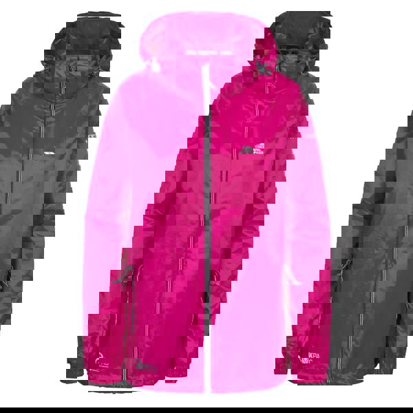 Trespass Qikpac X Unisex Packaway Jacket - Cassis