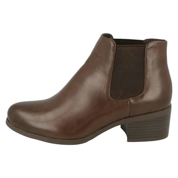 Down to Earth Ladies Down To Earth Low Heel Ankle Boots