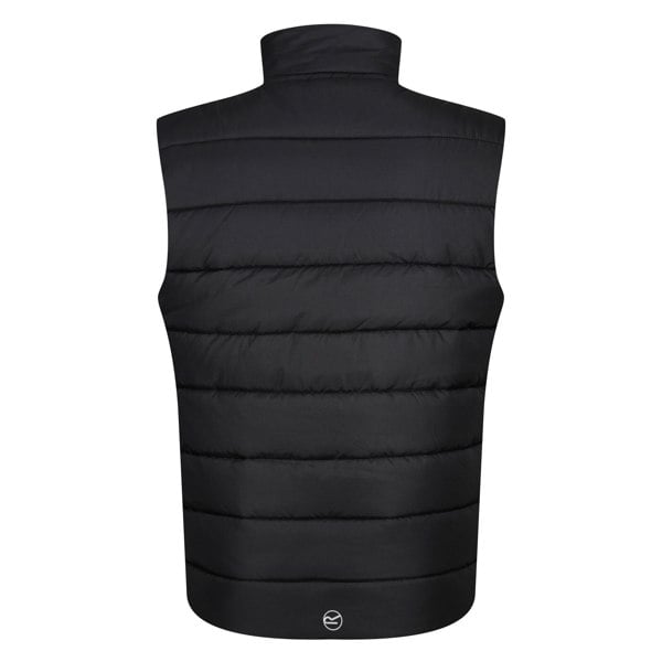 Regatta Mens Navigate Thermal Body Warmer - Black Seal Grey