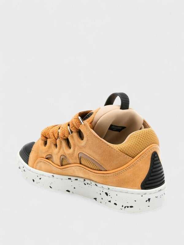 Lanvin Curb Oversized Sneakers Honey Orange - Supplied FashionLanvin
