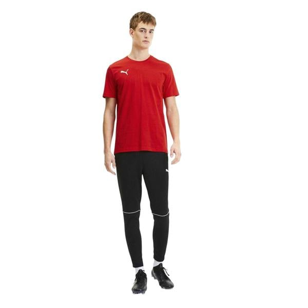 Puma Mens TeamGoal 23 Casuals Cotton T-Shirt - Red - 