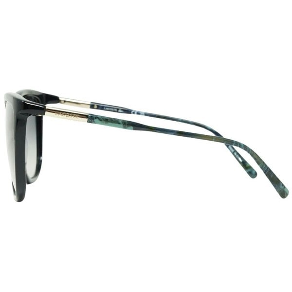 Lacoste Blue Grey Polarized Lens Black Sunglasses