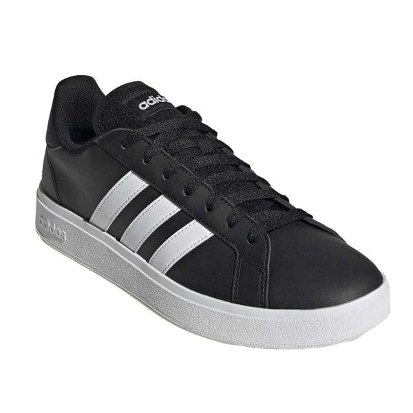 Adidas Mens Grand Court Base 2.0 Trainers - Black/White - 