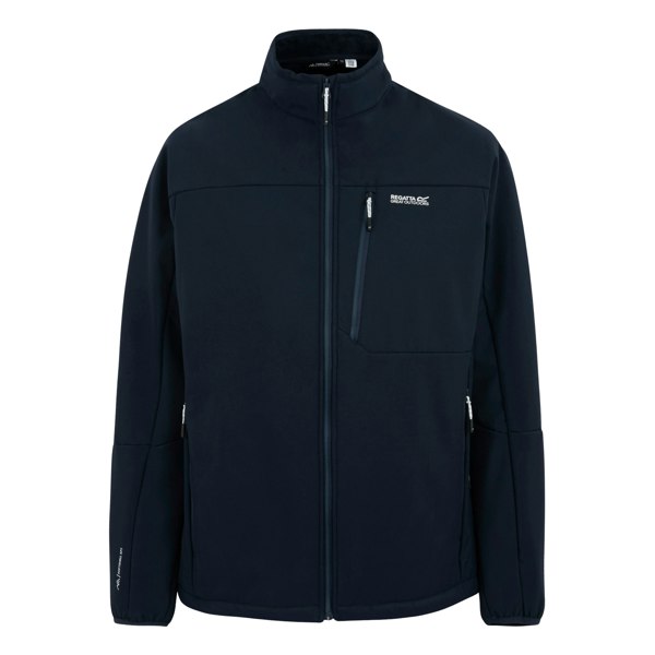 Regatta Mens Mountdale Soft Shell Jacket - Navy Blue