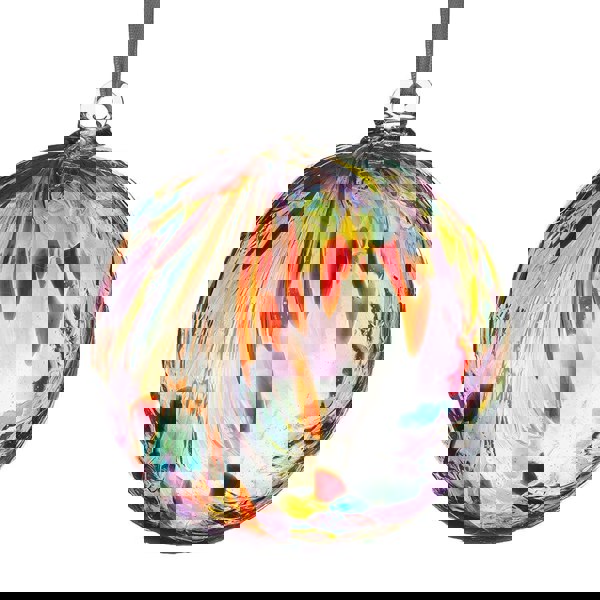 10cm Friendship Ball - Feather Design -Multicoloured