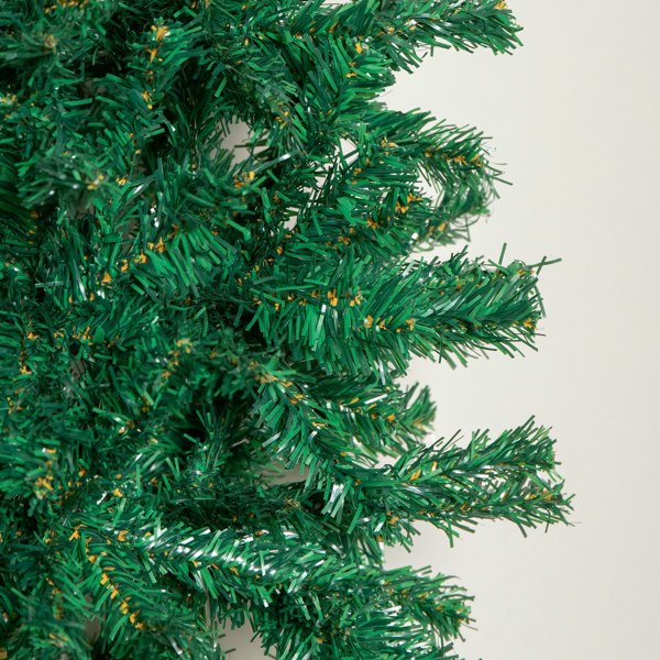 Samuel Alexander 8ft (2.35m) Samuel Alexander Double Door Plain Green Flat Top Christmas Tree Arch with 2000 Tips