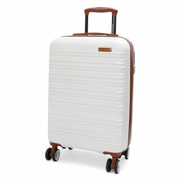 Snowball Hard Shell Cabin 55 x 36 x 20 cm ABS Suitcase Luggage Suitable for Easyjet, Ryanair