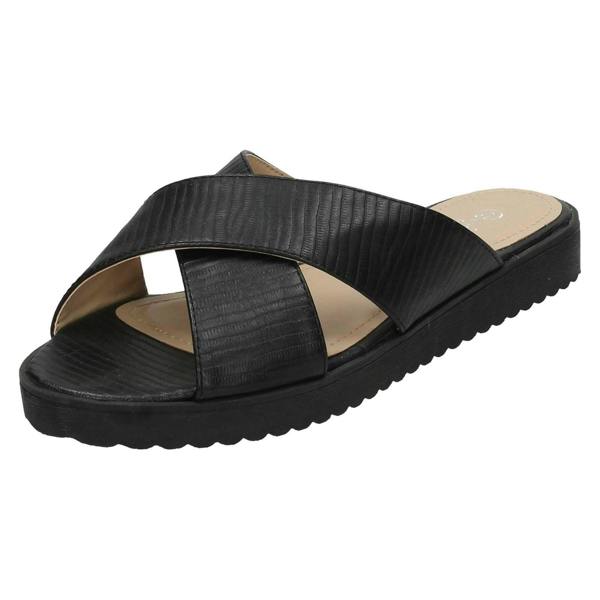 Savannah Ladies Savannah X Strap Mules