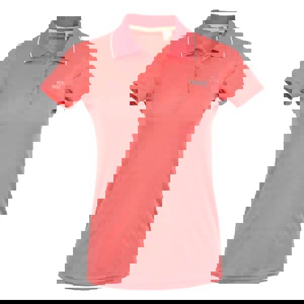 Regatta Womens/Ladies Maverick V Polo Shirt - Peach Bloom