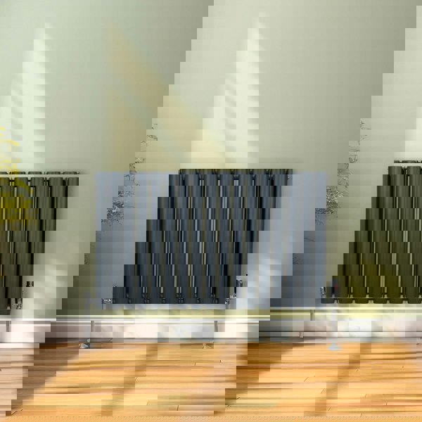 Monstershop Oval Column Radiator – 600mm x 1020mm – Anthracite Grey