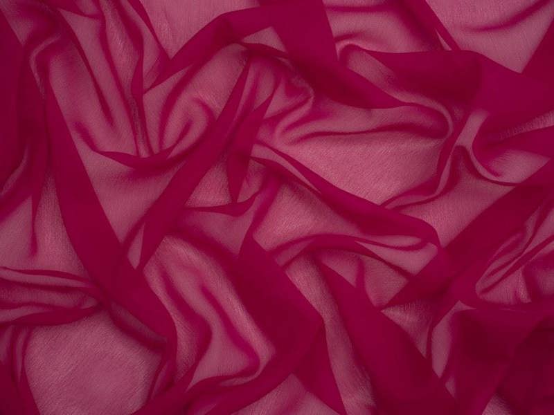 Minerva Core Range Minerva Light Sheer Chiffon Fabric - Plain Design Dressmaking Fabric, 110 cm / 44" Wide - per metre