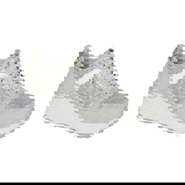 Cipriata Womens/Ladies Novelia Animal Print Trainers - Silver/White