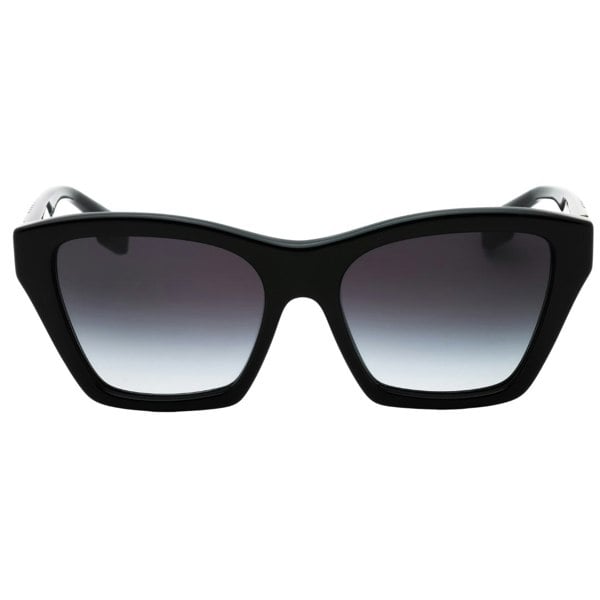 Burberry Dark Grey Lens Black Textured Sunglasses One Size