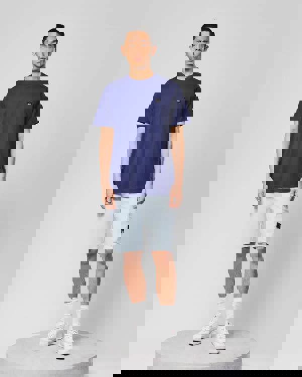 WEEKEND OFFENDER Hawkins Jogger Shorts - Sky Blue