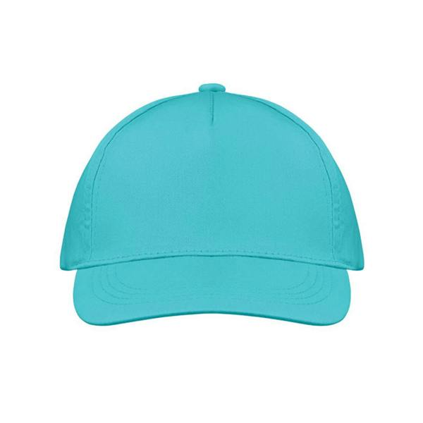 MidOcean Buzz 5 Panel Baseball Cap - Turquoise - 