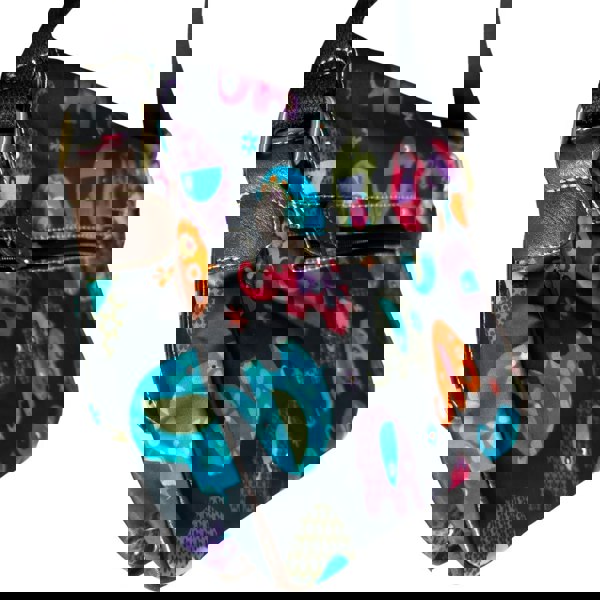 Stylex Accessories Elephant Print Waterproof Satchel Crossbody Bag