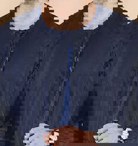 Thobez Men's Thobe Jubba Islamic Clothing Muslim Kaftan Emirati Omani Robe Arab Tassel