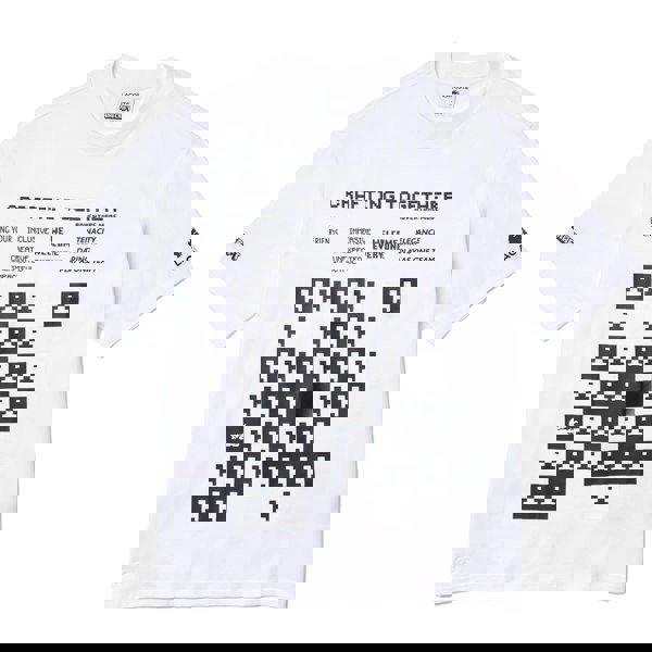 Lacoste Mens Minecraft Organic Cotton T-Shirt - White