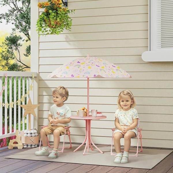 Kids Garden Table and Chair Set