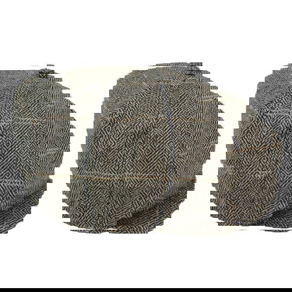 cav-baker_hat_tan-check-albert_L-XL, cav-baker_hat_tan-check-albert_S-M