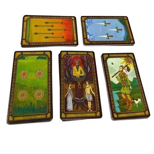 CICO Books The Golden Tarot Deck Cards Collection Box Gift Set