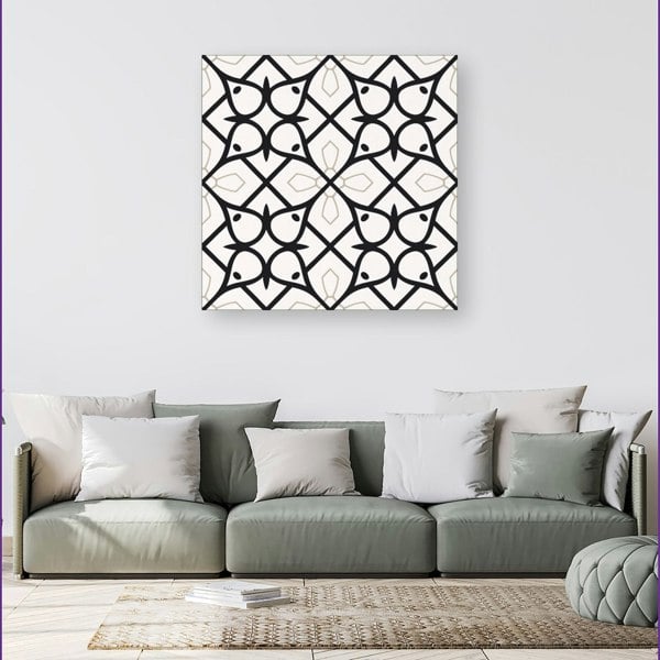 Warren Reed Arabic Style Pattern Canvas