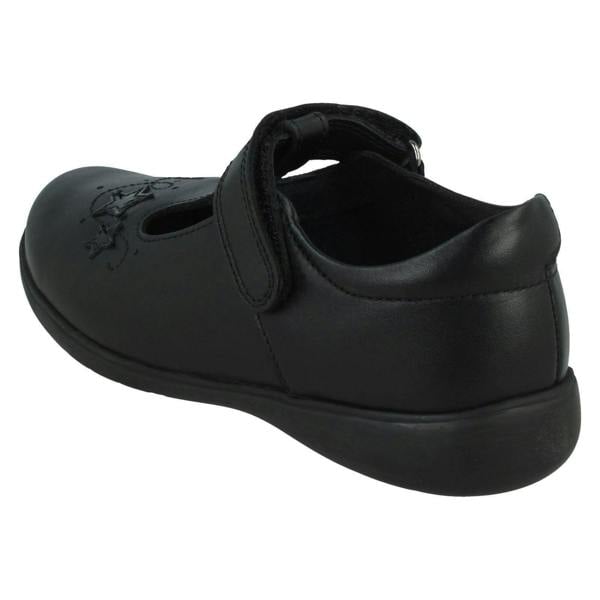 Start-rite Girls Startrite T-Bar School Shoes Star Jump