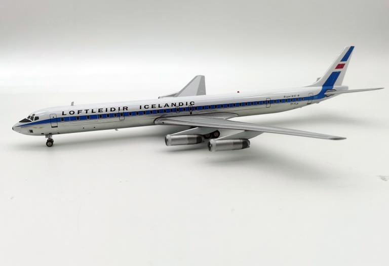 MCSlots Loftleidir Icelandic Airlines DC-8-63CF TF-FLA 1:200 Inflight200 IF863LL1122P