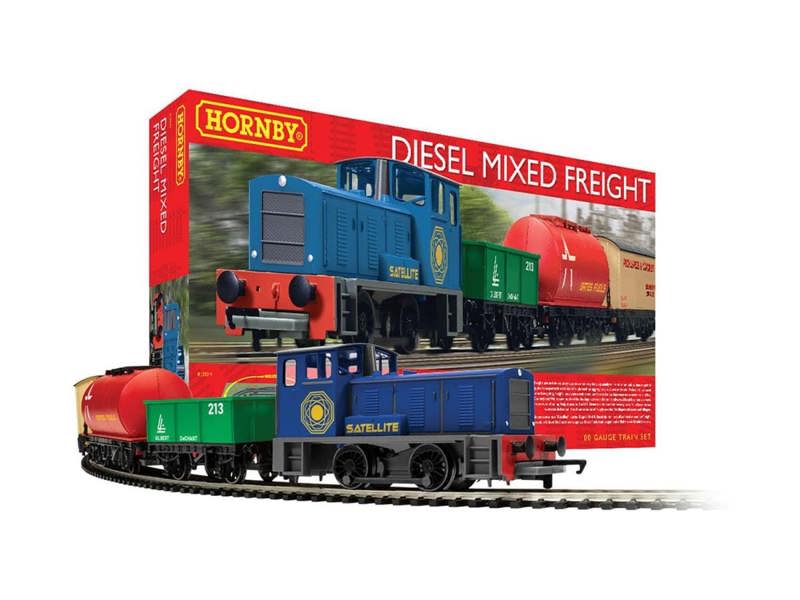 Hornby Diesel Mixed Freight Train Set