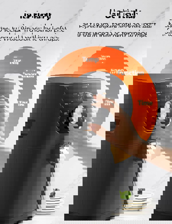 Toshiba 5.2L Air Fryer with Heat-Q Technology, 8 Preset Menus