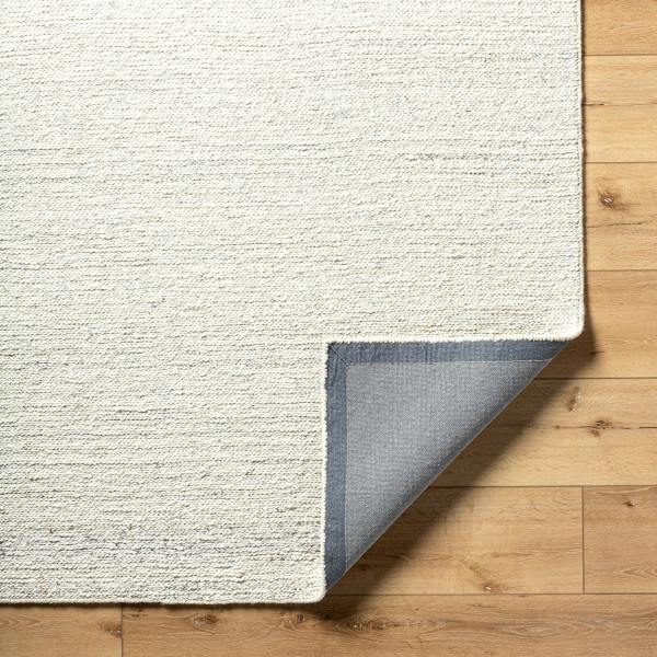 Livabliss Derby-Hand Tufted Ivory Charcoal Grey Wool Cottage Rug