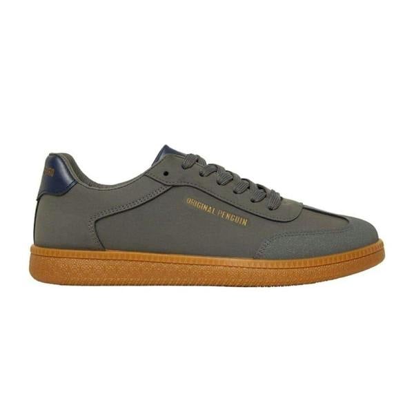 Original Penguin Mens Salsa Trainers - Grey - 