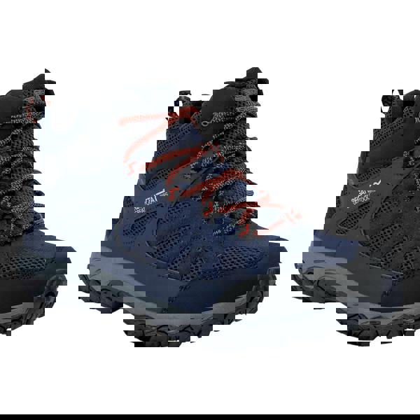 Regatta Mens Edgepoint IV Walking Boots - Navy/Potters Clay