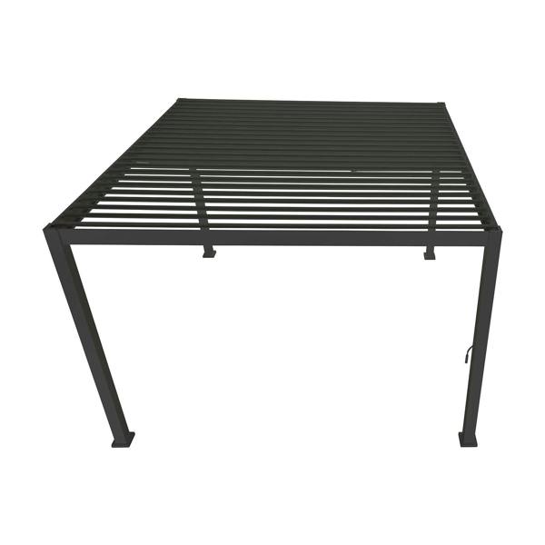 Ocean Designs Tivoli 3.6m x 3.6m Grey Frame Free Standing Pergola