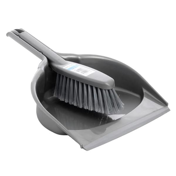 Leecroft Dustpan & Brush Soft - One Colour - 