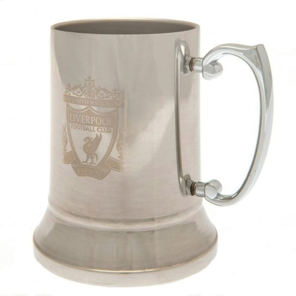 Liverpool FC Stainless Steel Beer Stein - Silver