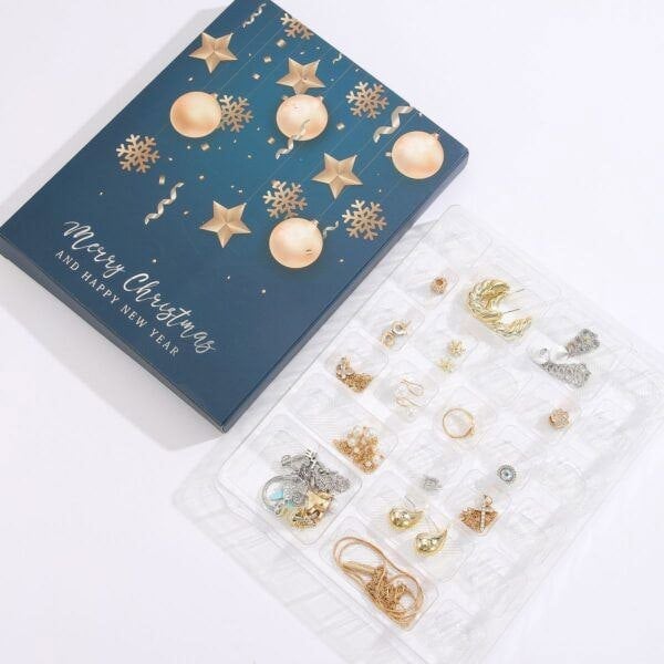 Leaper Christmas Golden Jewelry DIY Advent Calendar