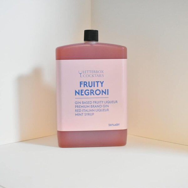 Letterbox Cocktails Fruity Negroni Mini Cocktail (100ml) | Premium Letterbox Cocktail Gift